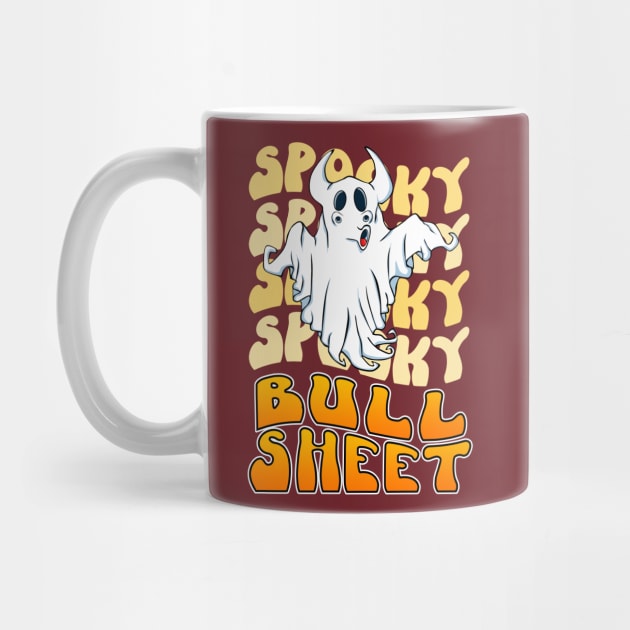 Spooky Bull Sheet Ghost | Boo Sheet Ghost by Ashley-Bee